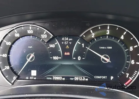 2019 BMW 530I xDrive from USA, damaged, VIN WBAJA7C5XKG911882